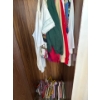 Image 2 : Closet, vintage clothes and coat hangers.