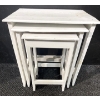 Image 7 :  Wooden Nesting Tables & Memory Craft Janome Sewing Machine w/Pedal
