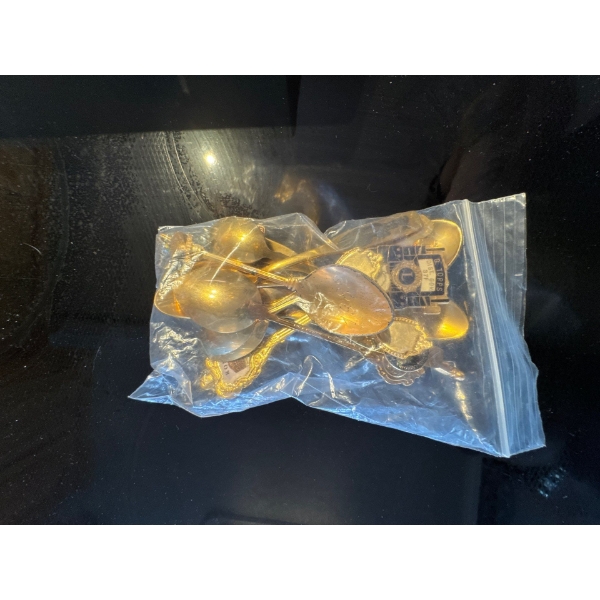 Set of collector spoons.