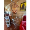 Image 1 : Stainless steel clothing rack with parts at the bottom to dry clothes, barely used condition and han