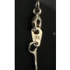Image 4 : 18k Gold Chain w/ Four Leaf Clover Pendant  16" long 2.48 grams