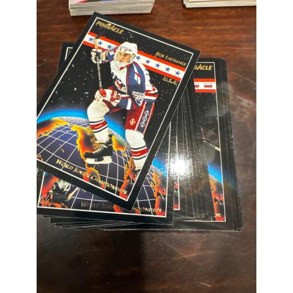  large pile of world juniors, pinnacle.