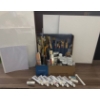 Image 1 : General Painting Supplies w/ Canvases & Acrylic Paint Collection ++Brushes