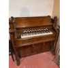Image 9 : Sherlock Manning pump organ made in London, Canada. The organ features multiple stops and wood const
