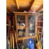 Image 3 : Cabinet and all contents included, including wooden ladder in the corner, all hand tools in the righ
