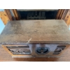 Image 1 : Arcadia battery operated radio receiver, 5-tube superheterodyne, wood case, made by Dominion Electro