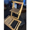 Image 4 : NICE FOLDING WOOD CHAIRS 2