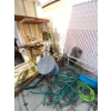 Image 1 :  Scrap steel steel bar, steel pipe, steel tubing, steel rack all steel contents in corner garden hos