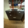 Image 2 : Side table for desk with drawers and keys locking. 31 inches long by 22 inches wide. By 29 inches hi
