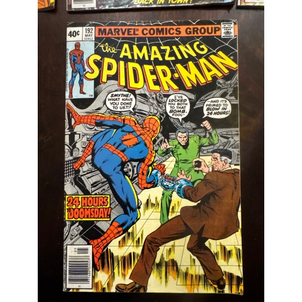  The Amazing Spider-Man #192 comic book, published by Marvel Comics in May 1979. 
