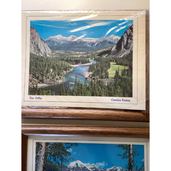 Vintage photos of National Park with frames