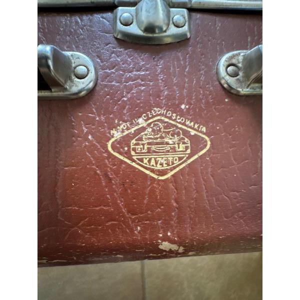  Antique suitcase used in World War II