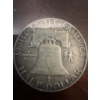 Image 2 : 1961-D Franklin Half Dollar minted in Denver. Composed of 90% silver with the obverse featuring Benj