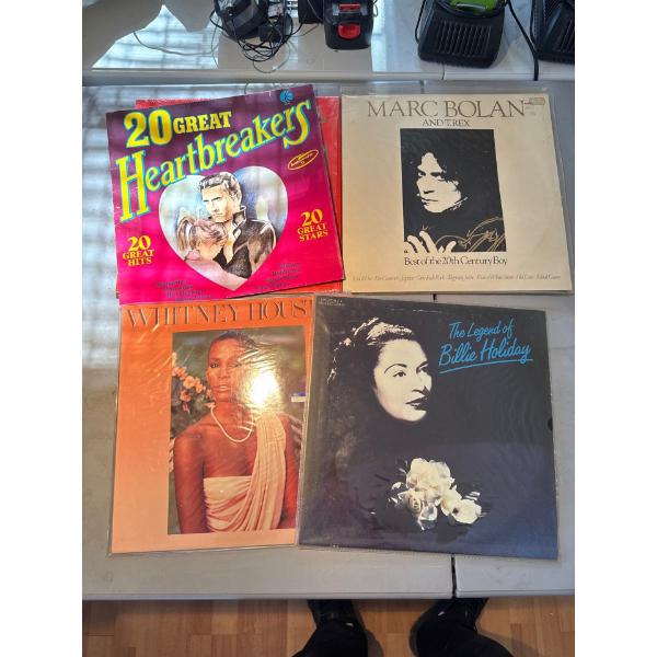 Records, set of four.