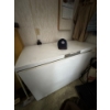 Image 1 : Four foot deep freeze with oilers hat. empty