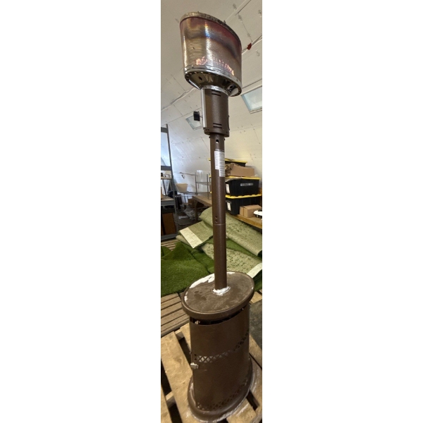 Style Selections Outdoor Propane Patio Heater w/ Propane Bottle