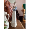 Image 7 : 1930s dog statue and various statues dog statue is 16 inches tall for reference