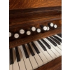 Image 7 : Sherlock Manning pump organ made in London, Canada. The organ features multiple stops and wood const