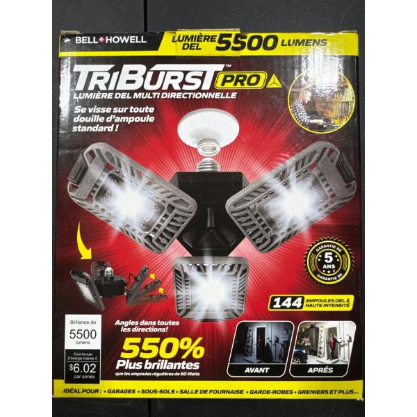 Bell and Howl 5,500 Lumen Tri Burst Pro. Brand new in box.