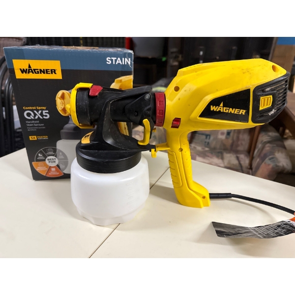 Wagner Stain QX-5 Stain Spray w/Box  