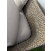 Image 4 : Mid Century Modern Style Outdoor Living Wicker Furniture w/Cushions  Two Seater Sofa & Two Arm Chair