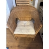 Image 1 : IKEA Agen armchair, crafted from hand-woven rattan. NEW