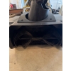 Image 6 : Yardworks electric snow thrower with attached yellow extension cord. Includes instruction manual and