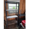 Image 6 : All four racks and their contents, featuring an air nailer, miscellaneous items, nails, and more. Ev