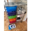 Image 1 : Steel storage rack, all items included.