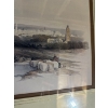 Image 3 : framed lithograph print titled "Ramla, ancient Arimathea," created by Louis Haghe after a drawing by