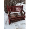 Image 1 : Vintage wooden rocking chair.