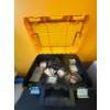 Image 2 : Very nice, heavy duty DeWalt battery charger toolbox, full of screws and a charger base