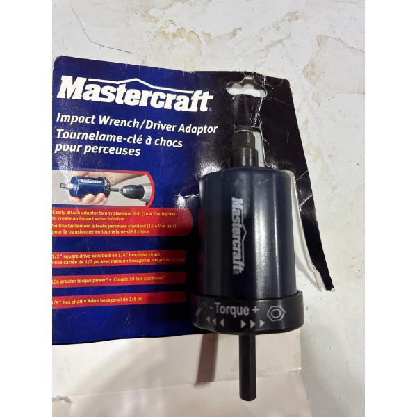 Mastercraft impact wrench driver adapter