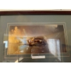 Image 1 : 
framed fine art militaria print featuring the Vickers Supermarine Spitfire by artist Barrie A.F. Cl