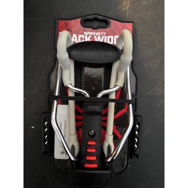 Black widow barnette slingshot and box full of miscellaneous items and more.