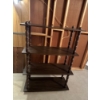 Image 2 : 4-tier wooden bookshelf with spindle detailing, similar in style to the Walker Edison Kids Vivienne 