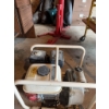 Image 3 : Honda GX120 4.0 engine with a pump mounted on a metal frame. Gas-powered model with pull start. Feat