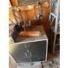 Image 2 : Small cabinet with four batteries, all contents included, including Arctec welding rods. condition u