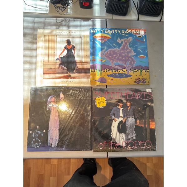 Records, set of four.