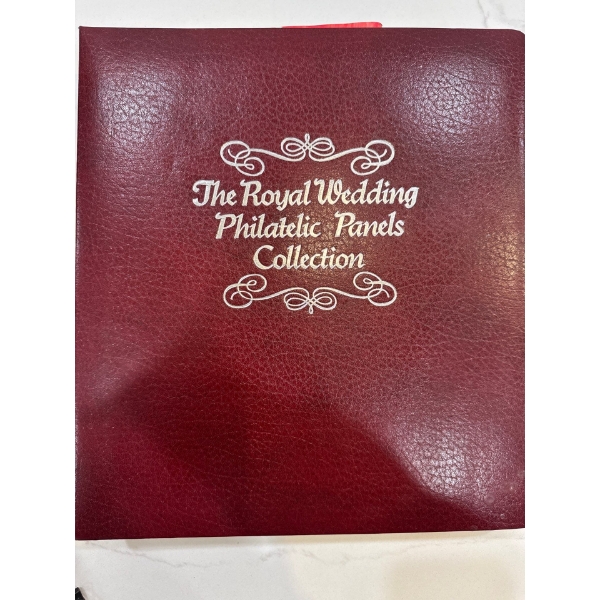 The royal wedding PHILATELIC panels collection.