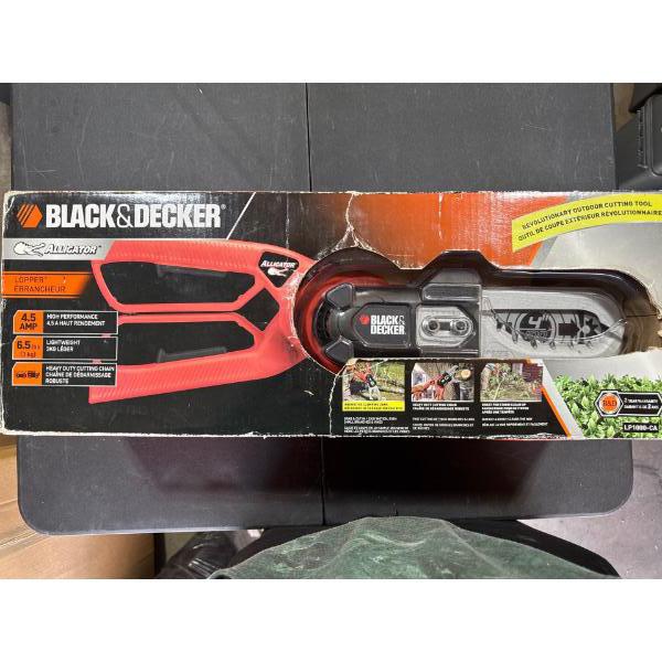 Black and Decker alligator high performance 4.5 amp heavy duty cutting bar and chain