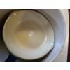 Image 3 : This is a vintage Le Creuset enameled cast iron fondue pot or small casserole dish, likely from the