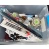 Image 4 : Foldable Wooden Professional Art Easel w/Magnet Bundle & Assorted Art Supplies