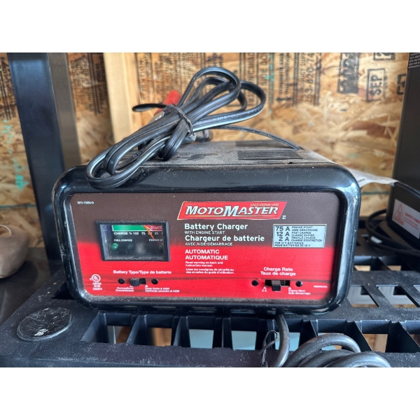Brand new MotoMaster battery charger