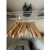 Image 1 : Multiple wooden coat hangers