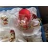 Image 5 : Decorative glass set with spoon