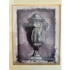 Image 2 : 
 framed art print depicting an antique-style vase, modeled after 18th-century etchings by Italian a