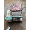 Image 4 : Domestic brand sewing machine, model 915, includes original owner's manual and carrying case. Operat