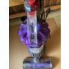 Image 2 :  Dyson DC50 Ball Compact Animal bagless upright vacuum in a purple color scheme. Key features includ