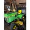 Image 1 : John Deer 420. Very good condition. Well maintained with blade deck and mowing pack on the b